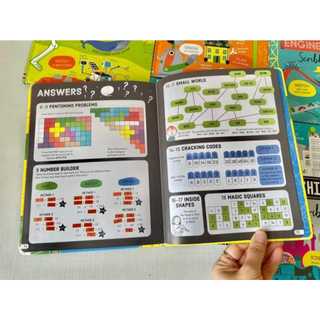 [SÁCH STEM] Usborne STEM Scribble Book - 6 Books| Bản Nhập Khẩu
