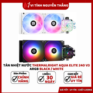 TẢN NHIỆT NƯỚC THERMALRIGHT AQUA ELITE 240 V3 ARGB BLACK / WHITE