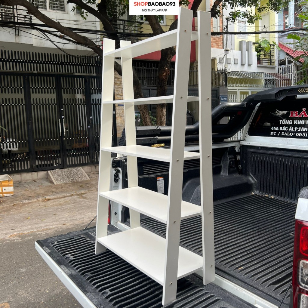 Kệ gỗ decor hình thang trang trí nội thất phong cách Hàn chất liệu MDF hiện đại - A5 | BigBuy360 - bigbuy360.vn