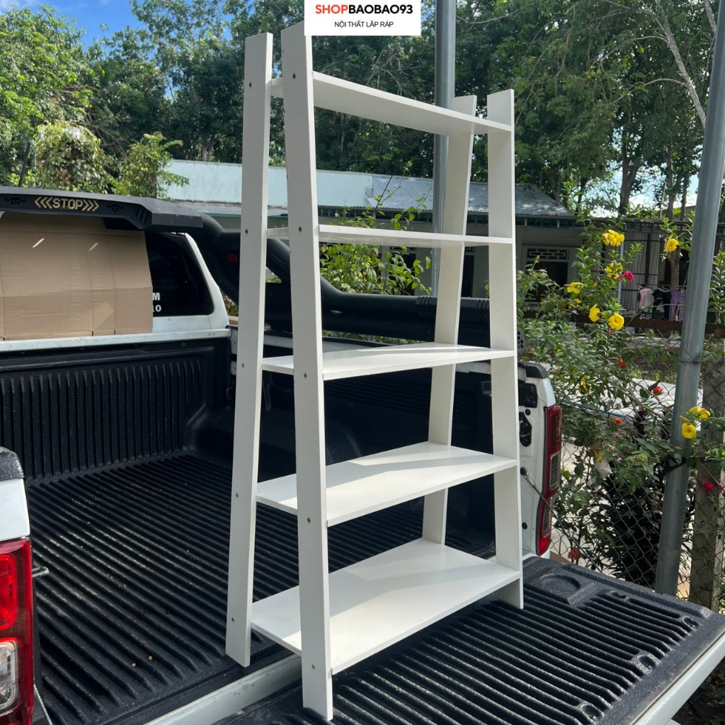 Kệ gỗ decor hình thang trang trí nội thất phong cách Hàn chất liệu MDF hiện đại - A5 | BigBuy360 - bigbuy360.vn