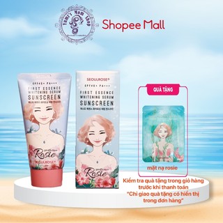 Kem Chống nắng Rosie Seoul Rose First Essence Whitening Serum Sunscreen