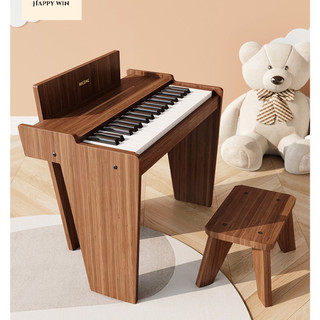Đàn piano điện cho bé cao cấp, đàn piano đồ chơi chất liệu gỗ tự nhiên, đàn piano mini 37 phím