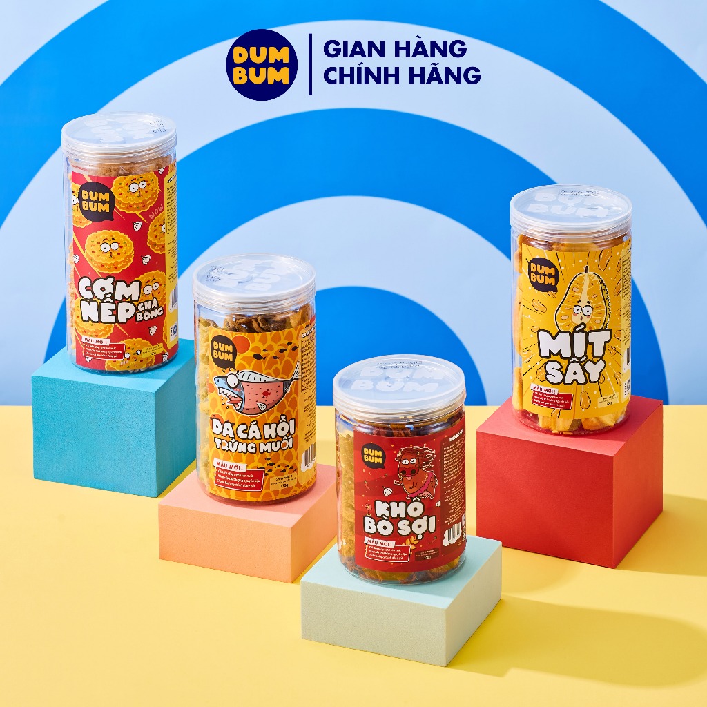Combo ăn vặt Khẩu Vị DumBum Team