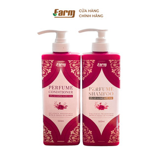 Combo Dầu Gội & Kem Xả Nước Hoa Farm