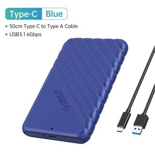 Box Orico 2.5 USB Type C 25PW1 6Gbps HDD SSD Chính hãng, Bảo Hành 1 Năm, 1 Đổi 1