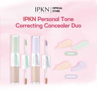 Kem Che Khuyết Điểm, Bắt Sáng IPKN Personal Tone Correcting Concealer Duo