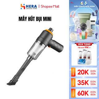 Máy Hút Bụi Mini Cầm Tay GODWELL Không Dây Lực Hút 6000MPA Nhỏ Gọn, Pin Sạc Tiện Lợi, Công Suất 60w Siêu Mạnh