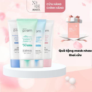 Kem chống nắng vật lý make prem uv sun cream spf 50+ pa++++ 50ml