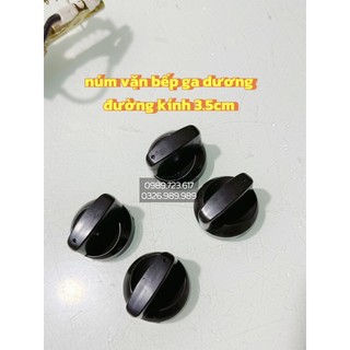 Combo 2 nút bếp gas phổ thông 3.5cm | 3.7cm trục lỗ 8mm-