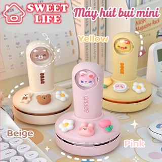 Máy hút bụi để bàn mini - Máy hút bụi cầm tay cute tối giản diện tích - Máy hút bụi nhỏ gọn, dễ vệ sinh thông minh