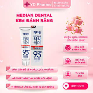 Kem đánh răng Hàn Quốc trắng răng MEDIAN DENTAL 120g| YD Pharma