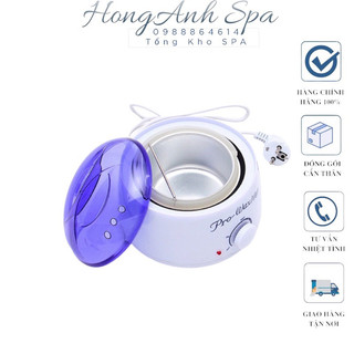 Nồi Nấu Sáp Wax Lông Pro Wax 100 Màu Trắng Hard Wax Beans