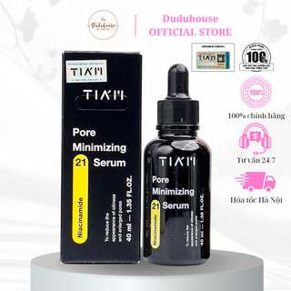 Serum Tiam Pore Minimizing 21 Niacinamide 20% + Zinc 1% Kiểm Soát Dầu Và Ngừa Mụn 40ml Duduhouse