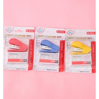 Ghim bấm giấy mini kèm đạn ghim nhỏ cute dễ thương