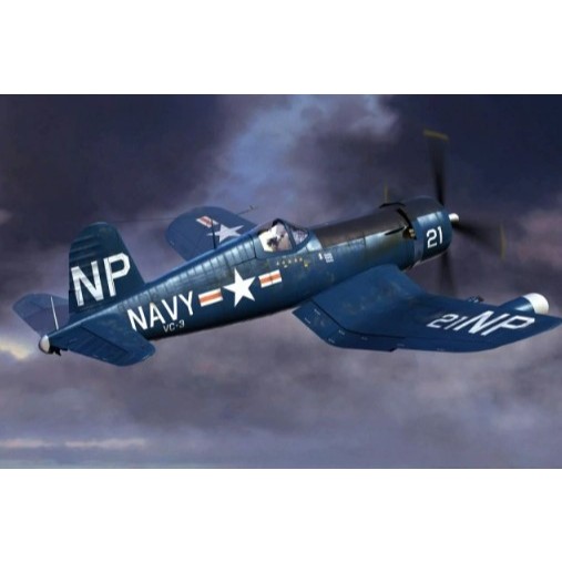KHÔNG QUÂN - HOBBYBOSS - 80390 - 1/48 MÔ HÌNH MÁY BAY F4U-5N CORSAIR EARLY VERSION