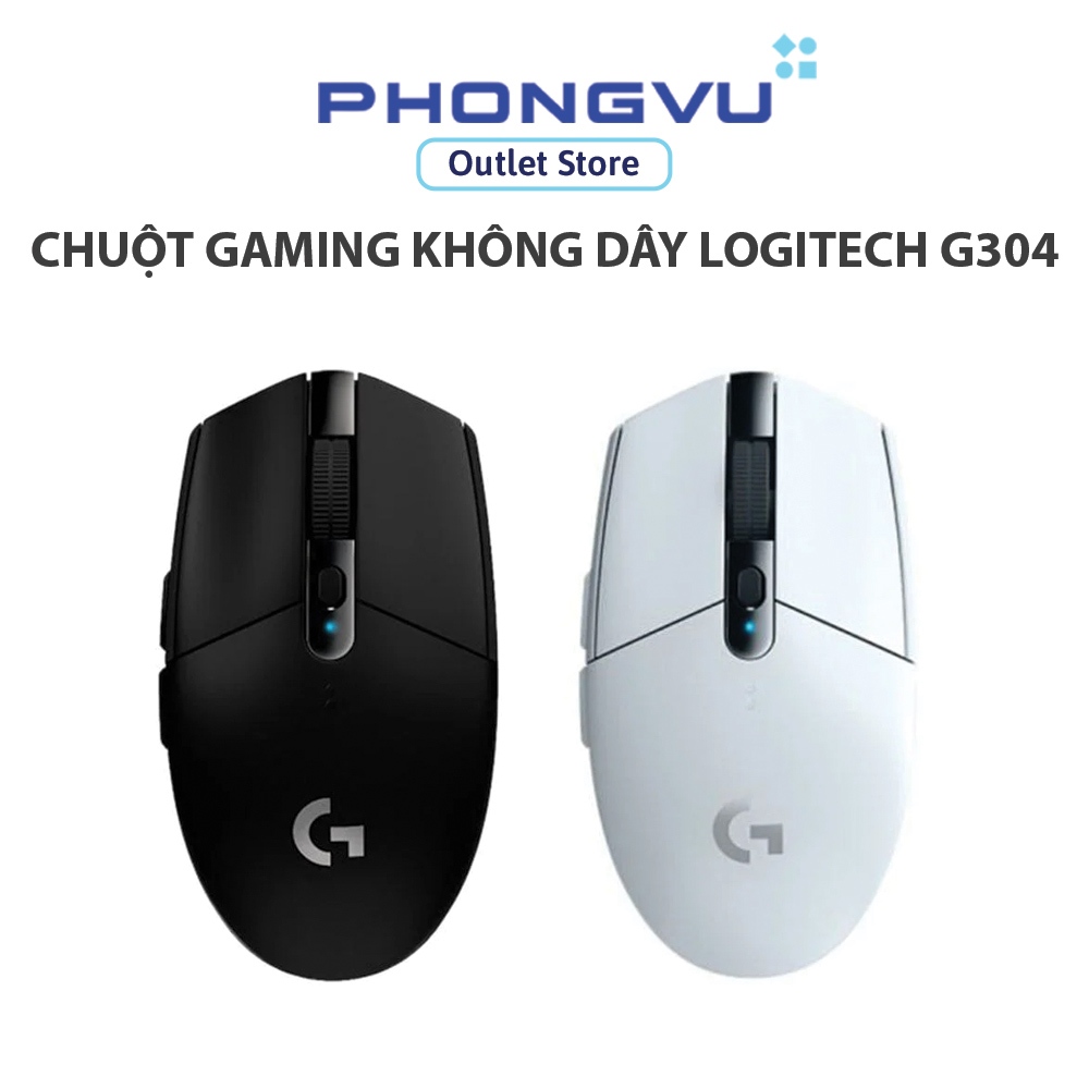 Chuột Gaming Không Dây Logitech G304 - Nhẹ, 6 nút lập trình, Onboard Memory, Pin 250h - Bảo hành 24 tháng | BigBuy360 - bigbuy360.vn