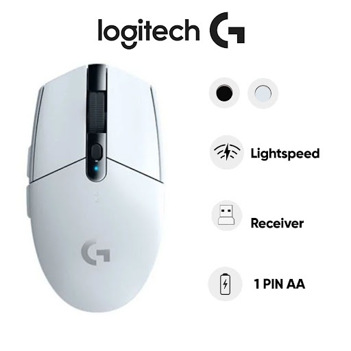 Chuột Gaming Không Dây Logitech G304 - Nhẹ, 6 nút lập trình, Onboard Memory, Pin 250h - Bảo hành 24 tháng | BigBuy360 - bigbuy360.vn