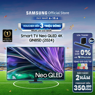 Smart Tivi Samsung Neo QLED 4K QN85DBKXXV - Miễn phí lắp đặt