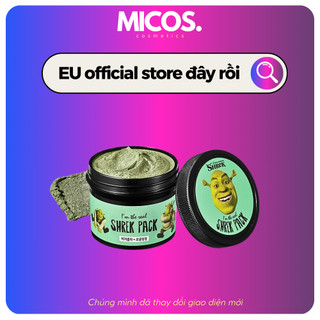  Mặt Nạ Đất Sét Tươi Chiết Xuất Bạc Hà Dreamworks Shrek I'm The Real Shrek Pack 110ml - MICOS 