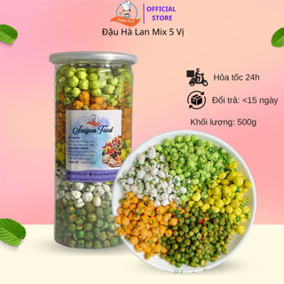 Đậu Hà Lan Giòn Ngon Mix 5 Vị (500gram) | SaigonFood.