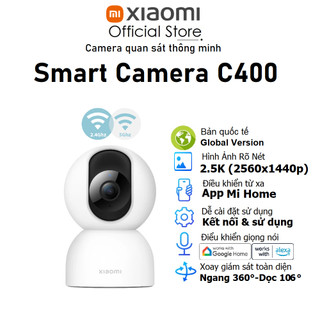 Camera quan sát Xiaomi Smart C400 2,5K(2560×1440p) - Bảo hành 12 tháng