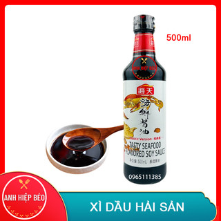 Xì dầu hải sản hải thiên 500ml - vị đậm ngon