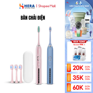 Bàn chải điện đánh răng GODWELL cao cấp 5 tốc độ,pin 1200MAH chống thấm nước bản cao cấp năm 2023