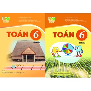 Sách - Trọn Bộ Toán Lớp 6 Sách Giáo Khoa 2 Tập - Kết Nối