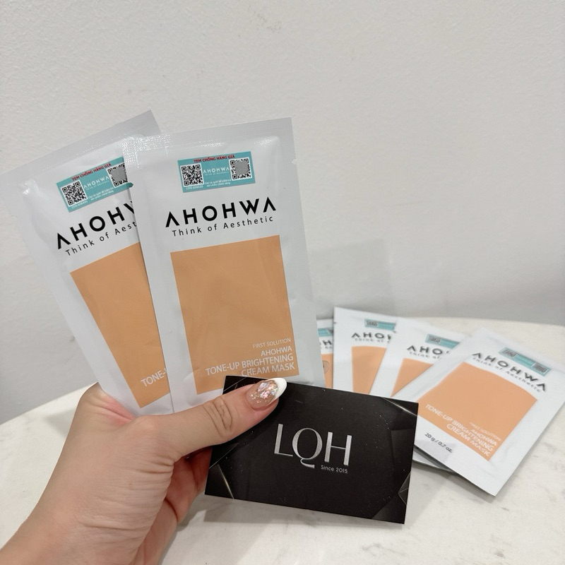 Mặt nạ ủ trắng mặt Ahohwa [Giá lẻ sample]