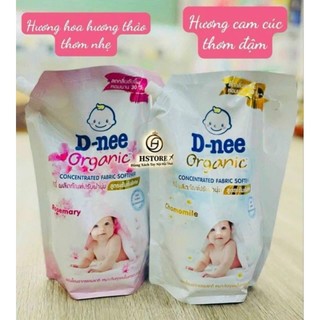 Nước xả vải Dnee Thái túi 1150 ml, xả vải dnee Organic Thái Lan dạng túi 1150 ml