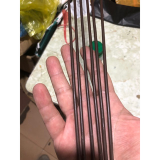 Combo: 06 Que kẽm bọc nhựa 80 cm uốn cành lan, que cắm đỡ vòi hoa Lan Hồ Điệp
