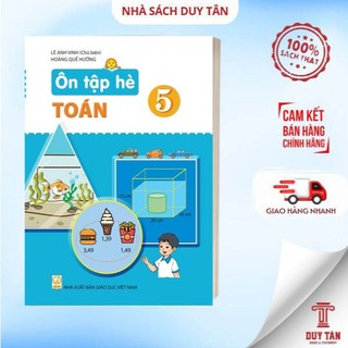 Sách - ôn tập hè toán 5 nxb giáo dục