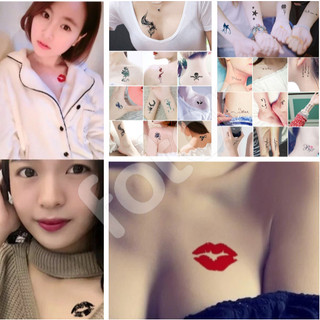 [FREESHIP] MIẾNG DÁN HÌNH MÔI - COMBO 30 HÌNH XĂM NGẪU NHIÊN