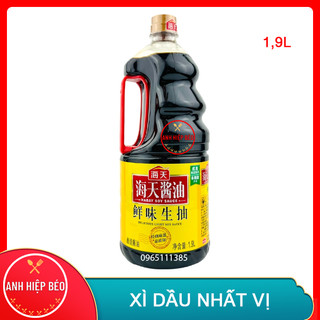 Xì dầu nhất vị can 1,9l