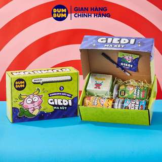 Gift set hộp quà tặng đồ ăn vặt DumBum Cung Hoàng Đạo Ma kết