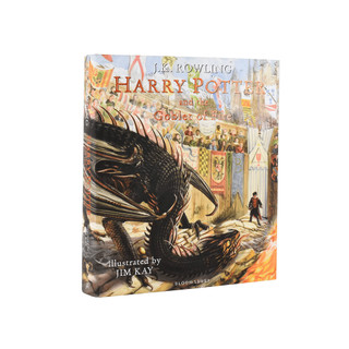 Sách - Harry Potter and the Goblet of Fire - Illustrated Edition Book 4