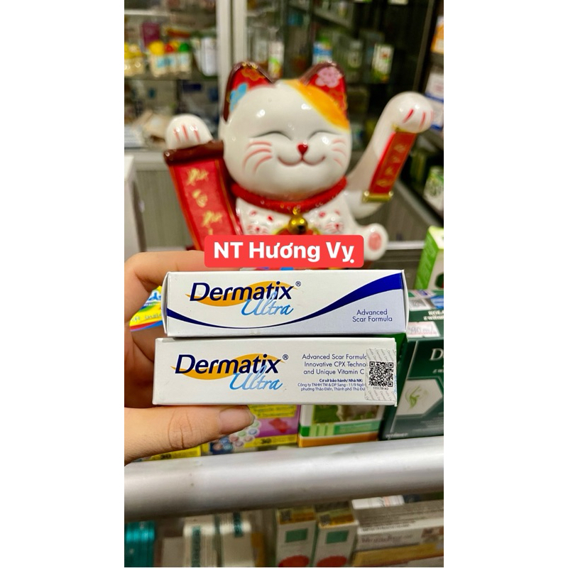 CHÍNH HÃNG | Gel mờ sẹo Dermatix Ultra - HIỆU QUẢ (Tuýp 7g)