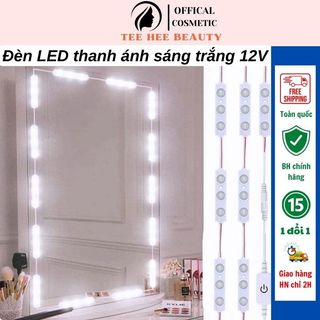 Bộ đèn led gắn gương trang điểm, chuỗi led 12V trang trí gương tủ bếp siêu sáng