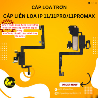 Loa trong, cáp loa trong thay thế cho iphone 11/11 pro/11 promax - bảo hành 6 tháng