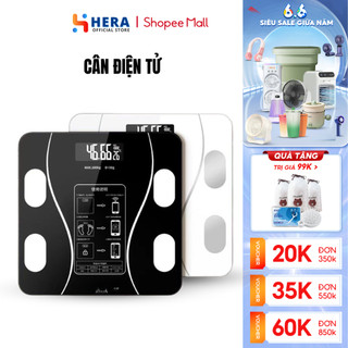 Cân Điện Tử Sức Khoẻ Sạc USB GODWELL Kết Nối Bluetooth Phân Tích Chỉ Số Cơ Thể Hiển Thị Sức Khoẻ Cho Gia Đình