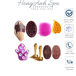 Lược Bàn Chà Chải Massage BODY Thông Kinh Lạc Cổ vai gáy Cho SPA Dưỡng sinh Đông Y