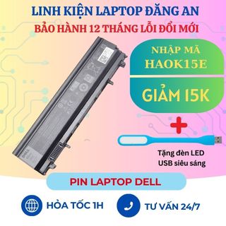 Pin laptop dell latitude e5440 e5540 vv0nf m7t5f ft6d9 7w6k0 - pin máy tính dell new 100% bh 6 tháng
