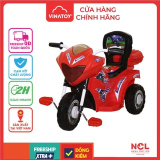 Xe 3 Bánh Trẻ Em Vinatoy Nhựa Chợ Lớn L9 Police K1 - M1377-X3B cho bé từ 2 đến 4 tuổi