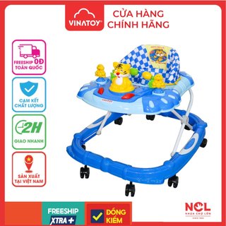 Xe Tập Đi Nhựa Chợ Lớn L4 Con Hổ (Có nhạc) - M1637B-XTĐ - Dành Cho Bé Từ 6 - 12 Tháng