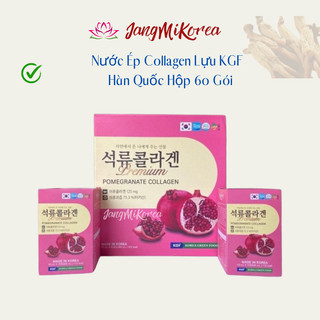 Nước ép collagen lựu kgf daedong ginseng hàn quốc hộp 60 gói, giúp đẹp da chống lão hoá
