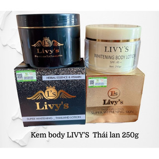 Kem dưỡng trắng da body Livy chính hãng