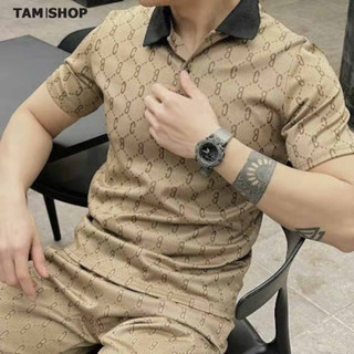 Bộ Đồ Nam Nữ POLO Cổ Bẻ Kiểu Dáng Thời Trang, Bộ Thể Thao B-C Mùa Hè 3 màu, form dáng basic mặc nhà tập gym - tâmshop