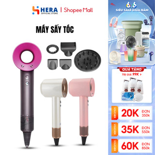 Máy Sấy Tóc Ion Âm Không Cánh Quạt GODWELL, Êm Ái, Mạnh Mẽ, Công Suất Cao, Sấy Nóng Lạnh Và Tạo Kiểu Nhanh