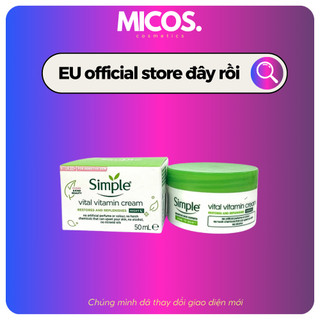 Kem Dưỡng Ẩm Da Simple Kind To Skin Hydrating Light Moisturiser - MICOS