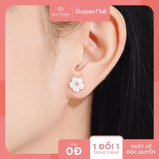  Bông Tai Nữ Vàng Tây 14K BTPTB386 Huy Thanh Jewelry 